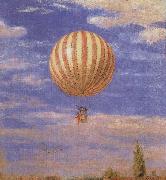 Merse, Pal Szinyei The Balloon oil on canvas